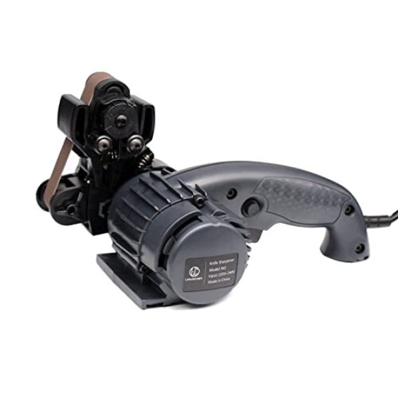 Pengasah Pisau Elektrik LIHUACHEN M2, Pengasah Pisau Profesional, Batu Asah, Pengasah Pisau Baja Tungsten (Colokan Inggris)